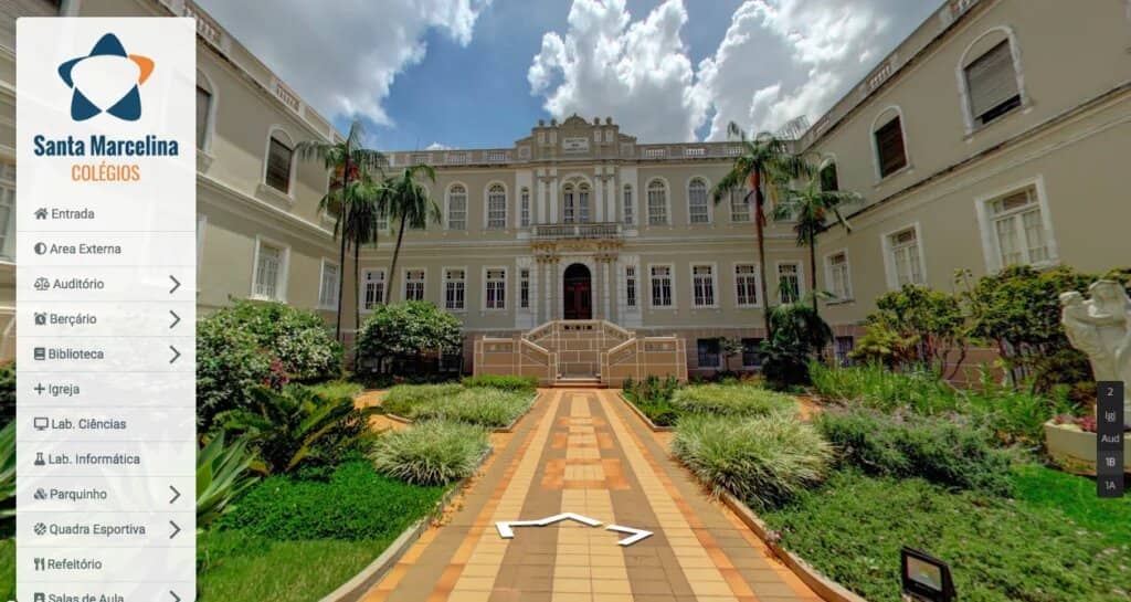 Google Virtual Tour Santa Marcelina Colegios