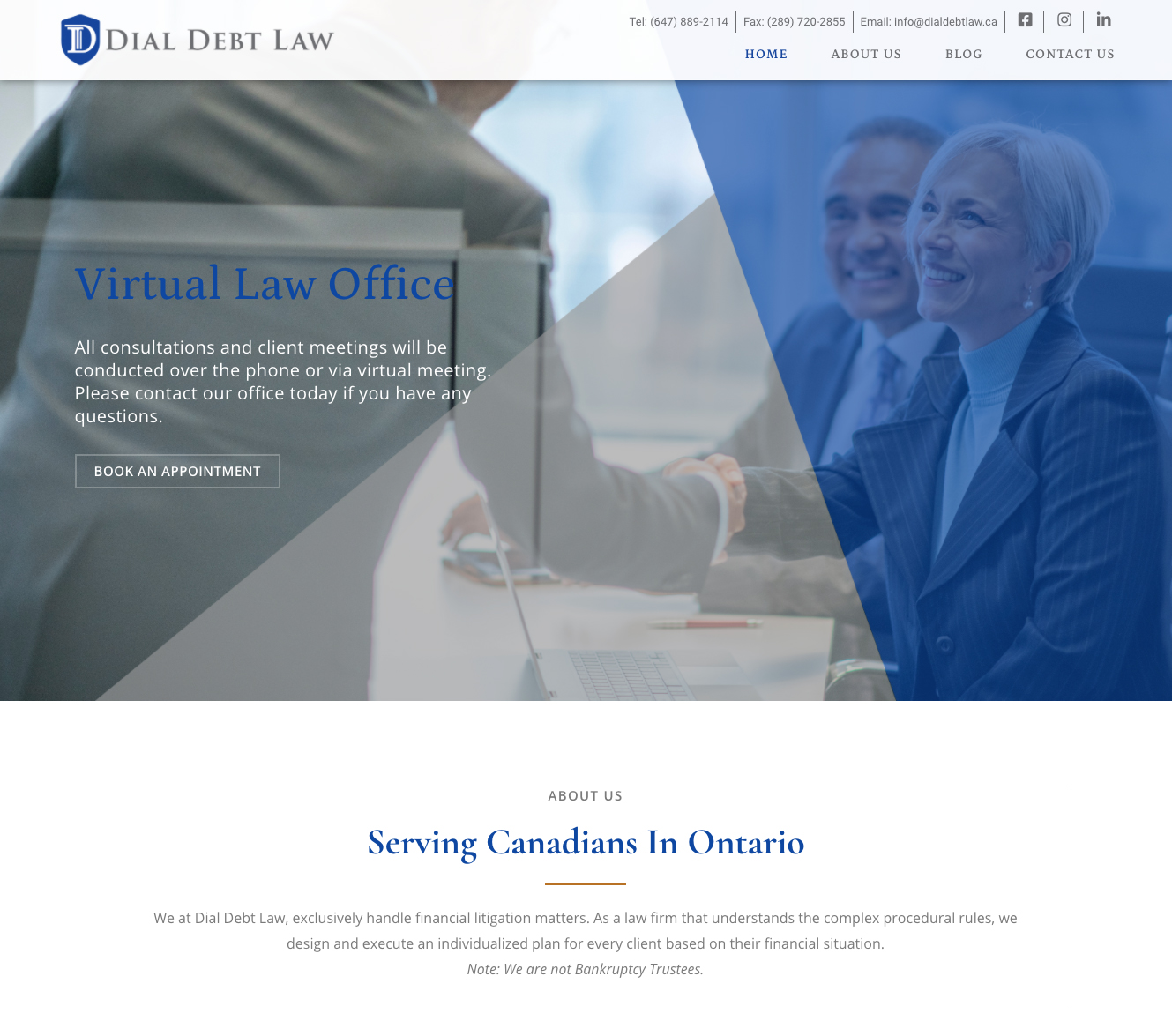 Lawyer Website